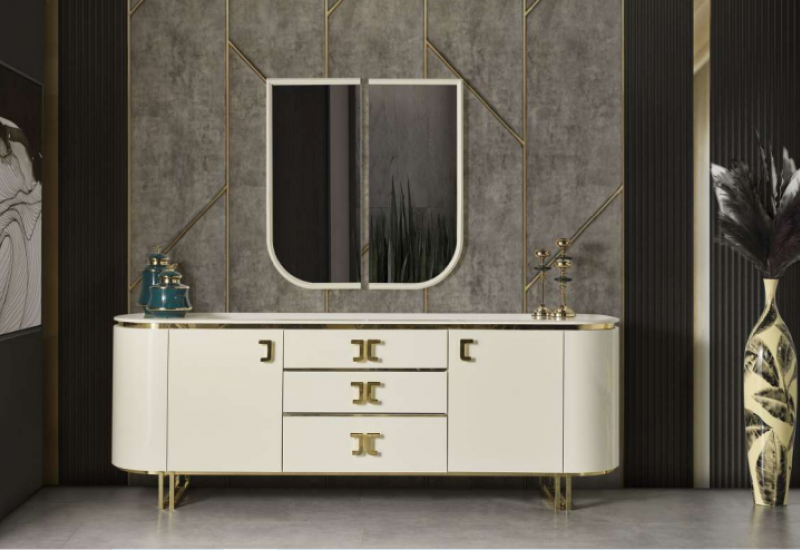 <p>TESLA KREM YEMEK ODASI</p>
