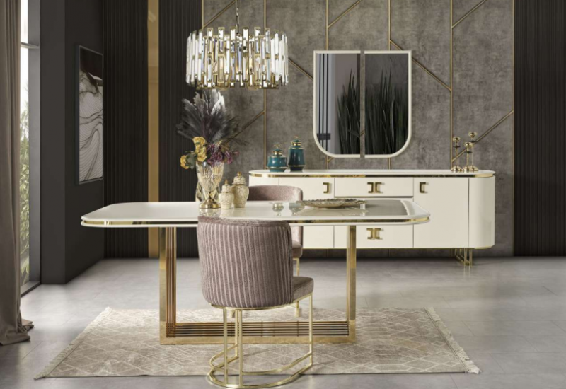 <p>TESLA KREM YEMEK ODASI</p>
